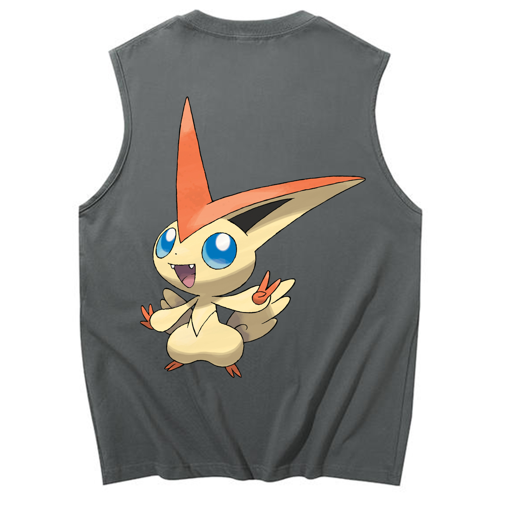 （画像用） ポケットモンスター Pokémon コットン100％タンクトップ（背面プリント）